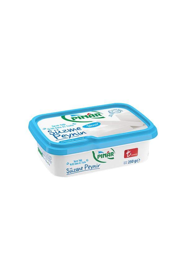 Pınar Yarım Yağlı Süzme Peynir (250 G) X12 Adet - Image 1