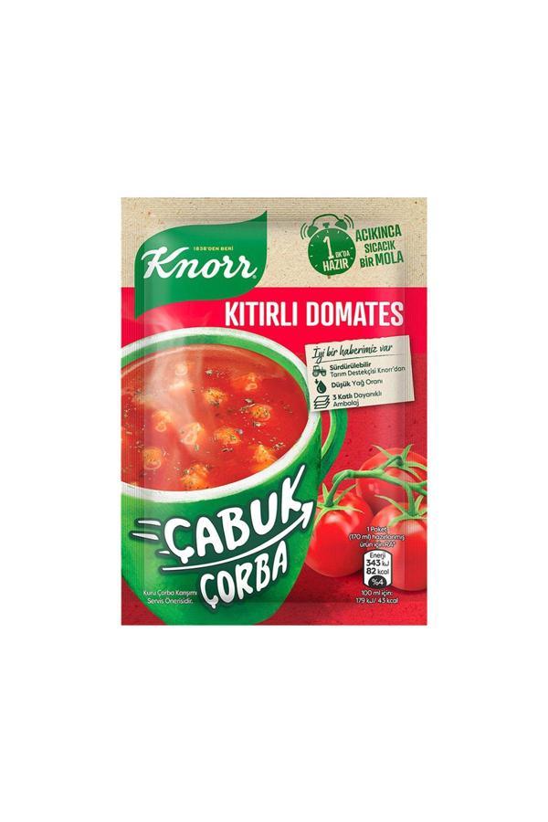 Knorr Kıtırlı Domates Çabuk Çorba (22 G) X4 Adet - Image 1