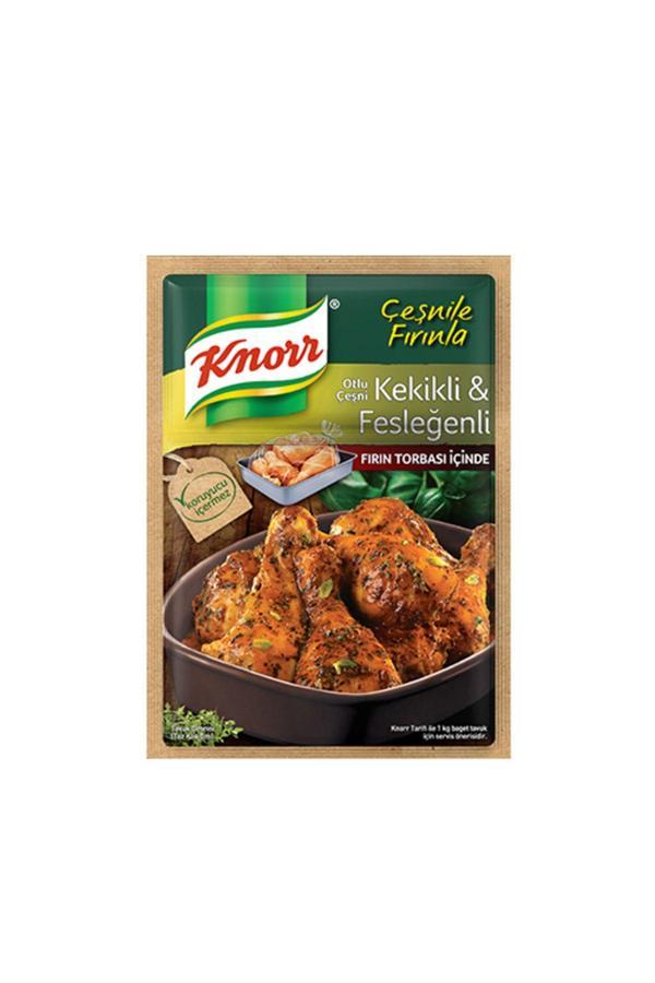 Knorr Fırında Tavuk Fesleğen Ve Kekikli Çeşni (29 G) X4 Adet - Image 1