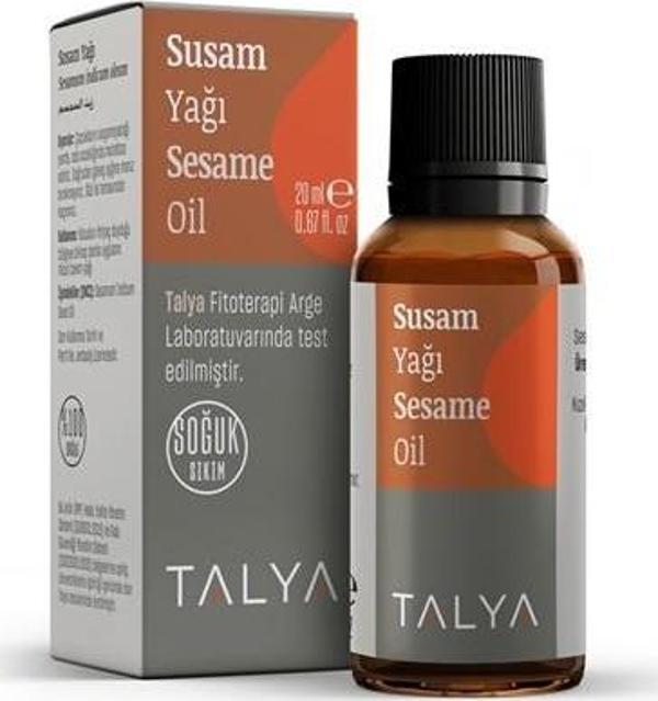 Talya Susam Yağı 20 Ml (Soğuk Sıkım) - Image 1