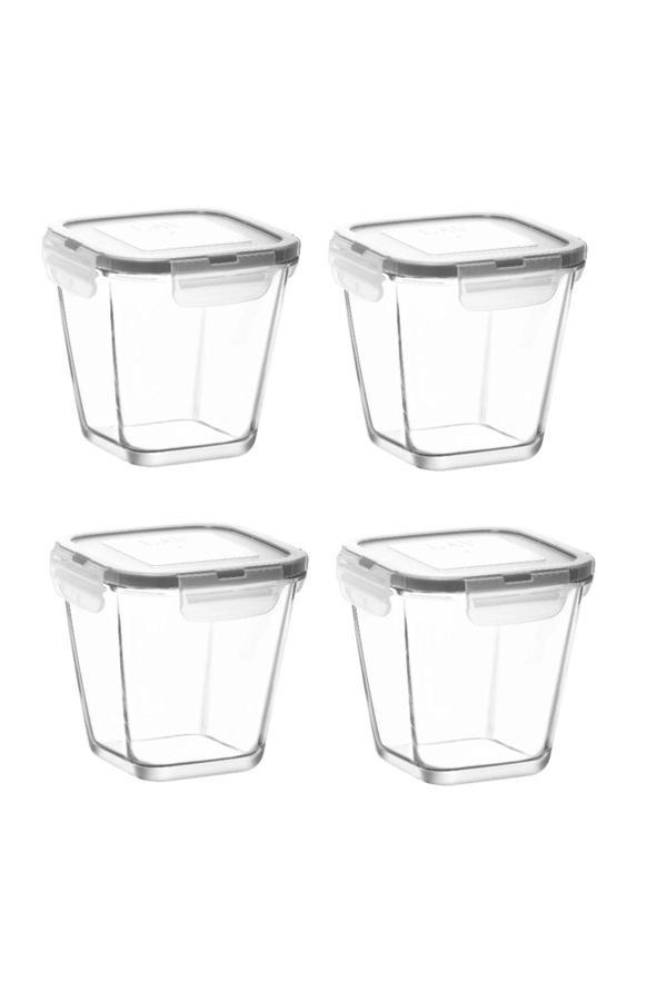 Lav fresco saklama kabı - lav 4 lü çok amaçlı erzak saklama kabı 700 ml. - Image 1