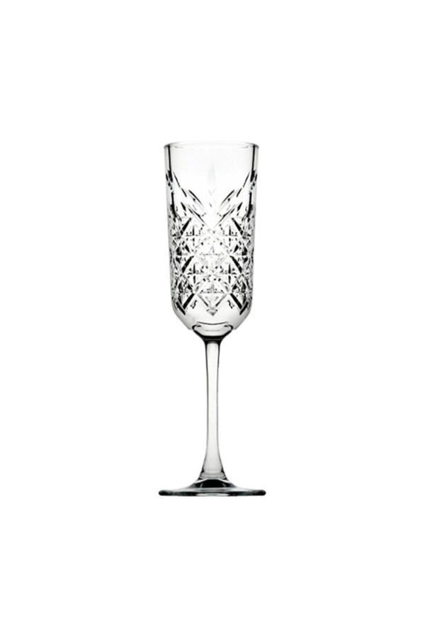 Paşabahçe 440356 timeless ayaklı flüt kadeh - 4 lü şampanya kadehi özel seri - Image 1