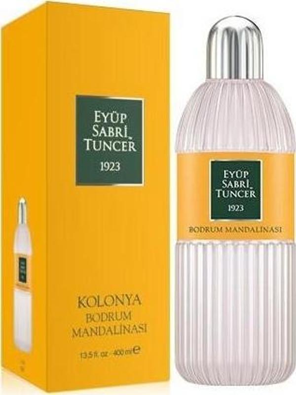 Eyüp Sabri Tuncer Bodrum Mandalinası Kolonyası 400 Ml Silindir Cam Şişe - Image 1