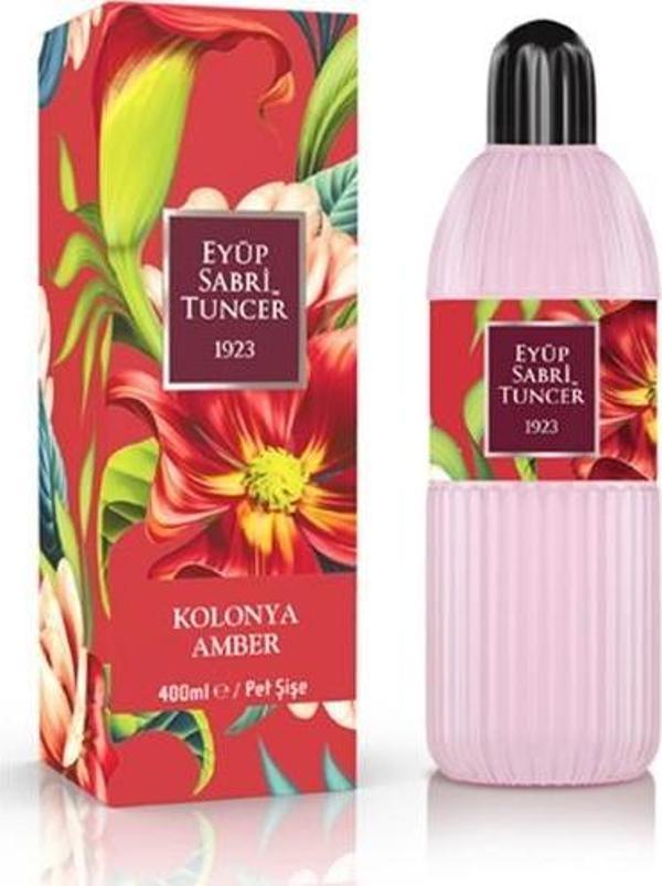 Eyüp Sabri Tuncer Amber Kolonya Pet Şişe 400 Ml - Image 1