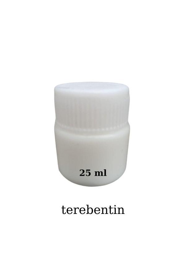 O&S Oyun Ve Sanat Eğlen-Üret Yağlı Boya Terebentini, Trebentin 25 Ml, Fırça Temizleme Sıvısı, Terebent, Tirebent, Tirebentin - Image 1