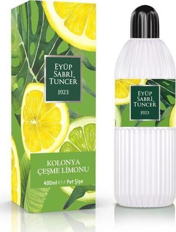 Eyüp Sabri Tuncer Kolonya Çeşme Limonu Pvc 400 Ml - Image 1