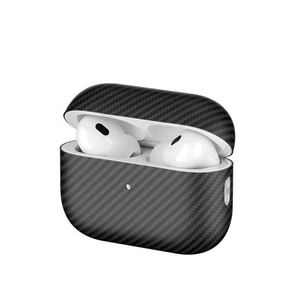 Apple Airpods Pro 2 Zore Airbag 43 600D Karbon Fiber Kulaklık Kılıfı - Image 1