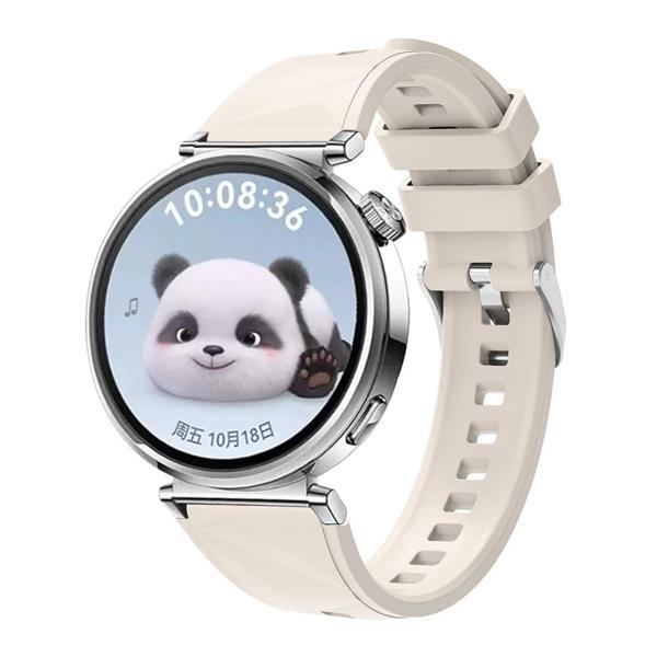 Huawei GT4 41mm Zore KRD-129 18mm Silikon Kordon Strap Kayış - Image 1