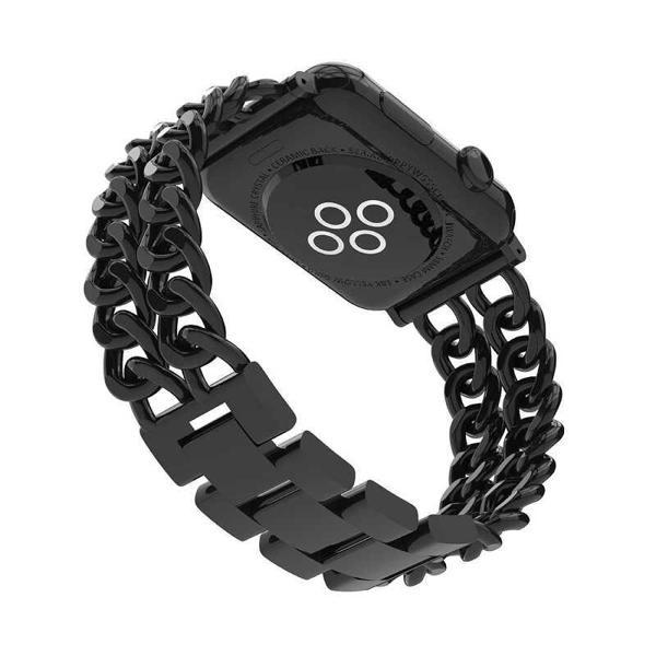 ​​​Apple Watch Ultra 49mm Kordon Cowboy Metal Strap Kayış - Image 1