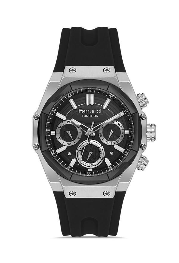 Ferrucci Silikon Kordonlu Erkek Kol Saati FCF 03549S.01-F607 - Image 1