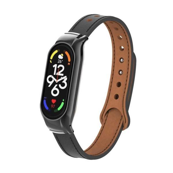 Xiaomi Mi Band 7 KRD-68 Deri Kordon - Image 1