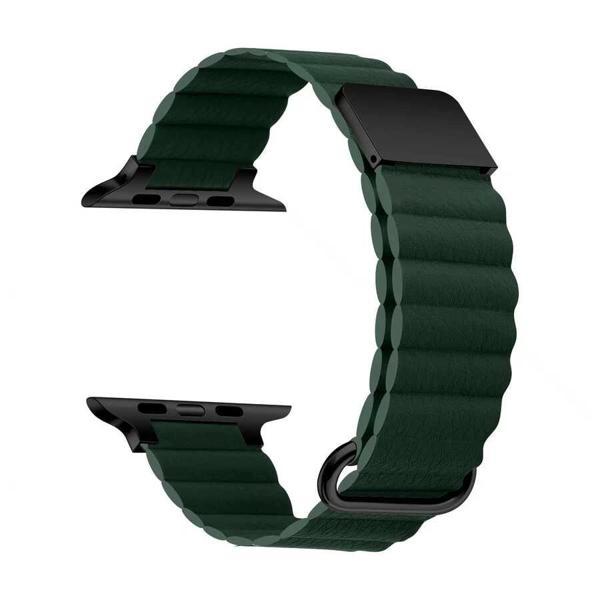 ​​​Apple Watch 38mm KRD-78 PU Deri Kordon Strap Kayış - Image 1