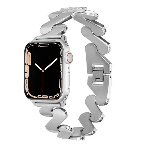 ​​​Apple Watch 38mm Kordon KRD-80 Metal Strap Kayış - Image 1