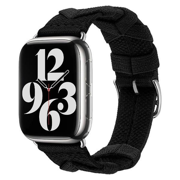 Apple Watch 38mm Zore KRD-97 Sarmal Örgü Tasarımlı Kordon - Image 1