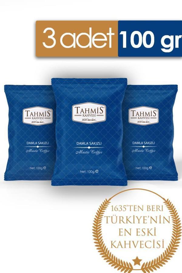 Damla Sakızlı Türk Kahvesi 100 Gr 3'lü Paket  - Image 1