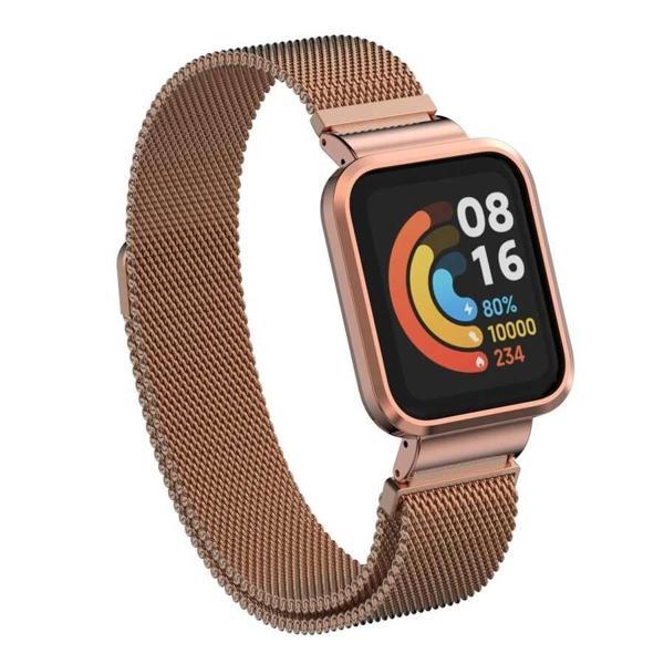 Xiaomi Redmi Watch (Mi Watch Lite) Zore KRD-58 Metal Kordon - Image 1