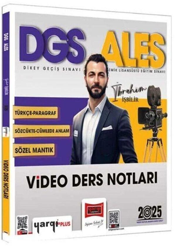 2025 DGS ALES Türkçe Paragraf Sözcükte Anlam Sözel Mantık Video Ders Notları Yargı Yayınları - Tasarı Akademi - Image 1