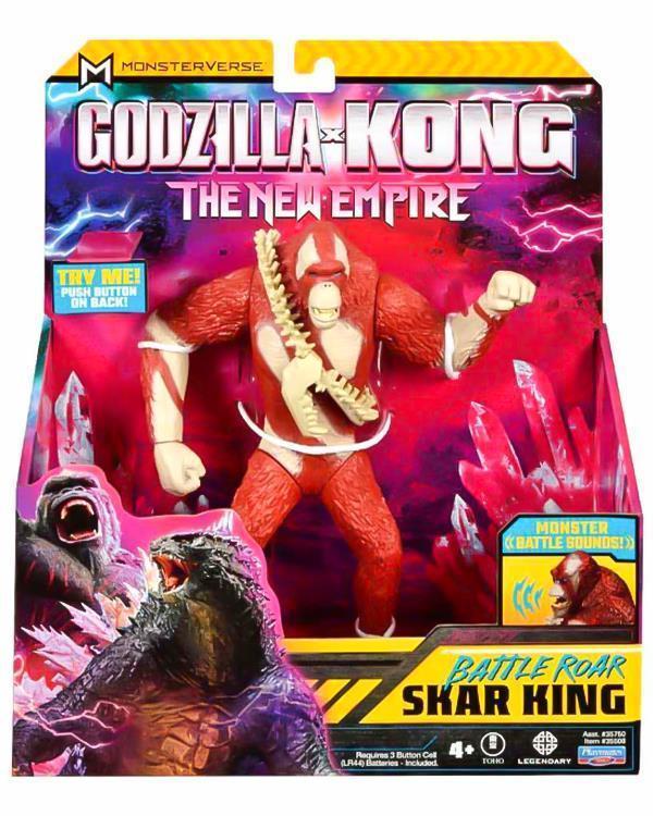 Godzilla X Kong Sesli Delüks Aksiyon Figürü 18 cm Skar King 35508 - Image 1