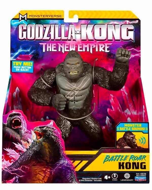 Godzilla X Kong Sesli Delüks Aksiyon Figürü 18 cm Kong 35507 - Image 1