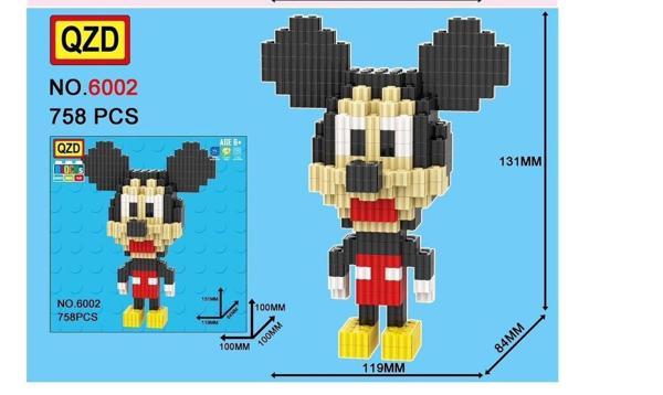Mickey Mouse 758 parça mini blocks - Image 1