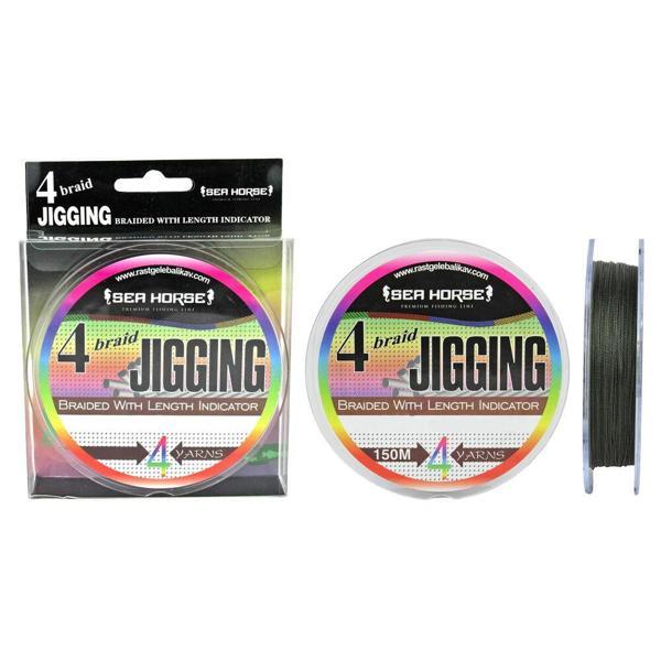 Sea Horse Jigging x4 0,25 150 Mt Green varyant  - Image 1