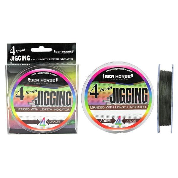 Sea Horse Jigging x4 0,25 300 Mt Green varyant  - Image 1
