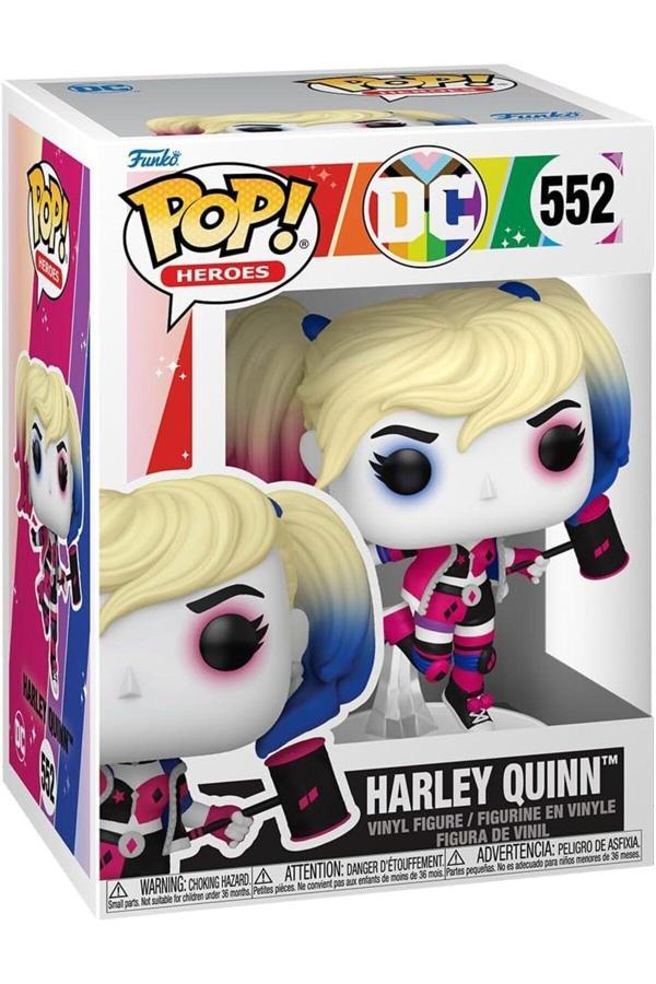 Funko Pop Heroes: Harley Quinn (Pride) - Image 1