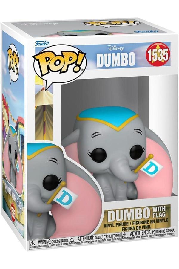 Funko Pop Disney Dumbo - Dumbo With Flag No:1535 - Image 1
