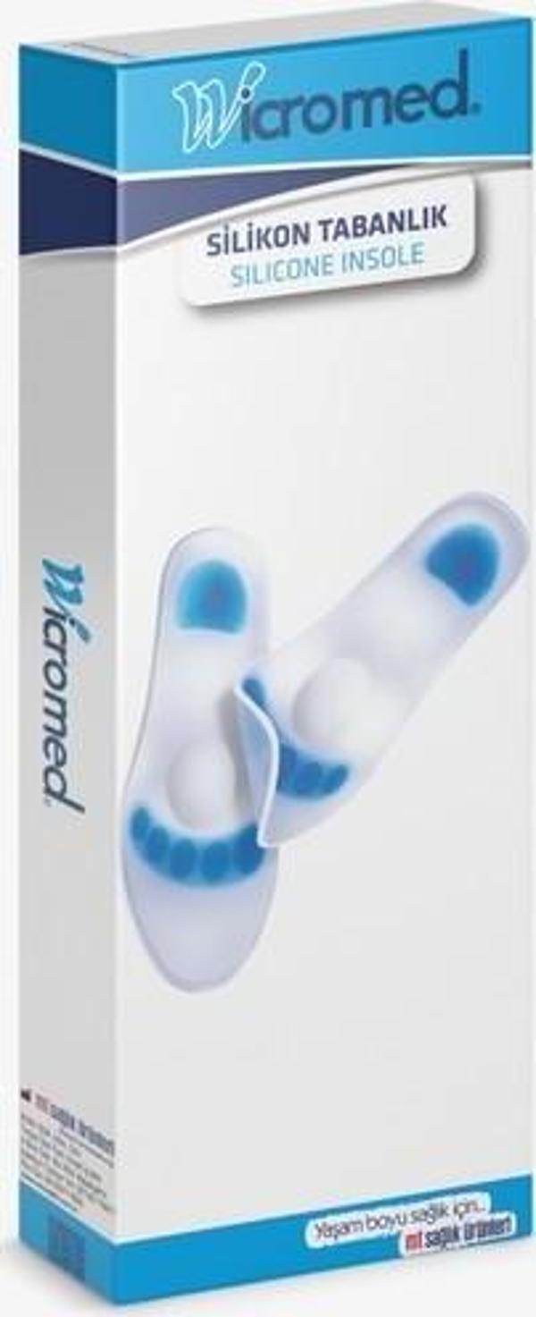 Wicromed Silikon Ortopedik Tabanlık No:1 (S) Ayakkabı Tabanlığı - Image 1