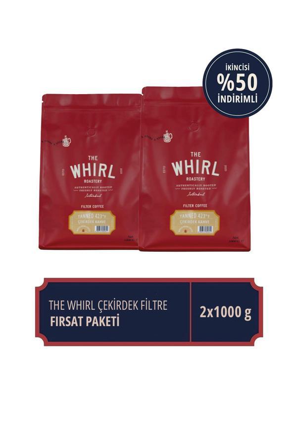 The Whirl Filtre Tanned 423°F Çekirdek Kahve 1 kg x 2 Adet  - Image 1