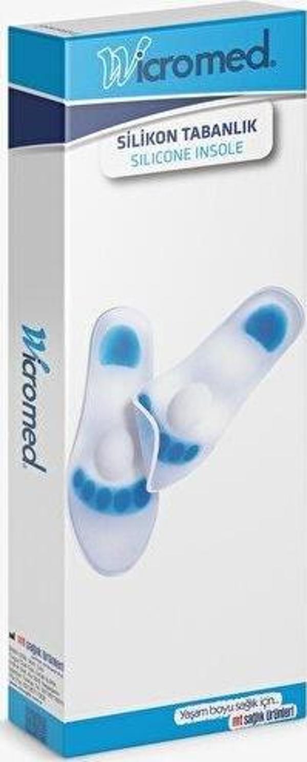 Wicromed Silikon Ortopedik Tabanlık No:3 (L) Ayakkabı Tabanlığı - Image 1