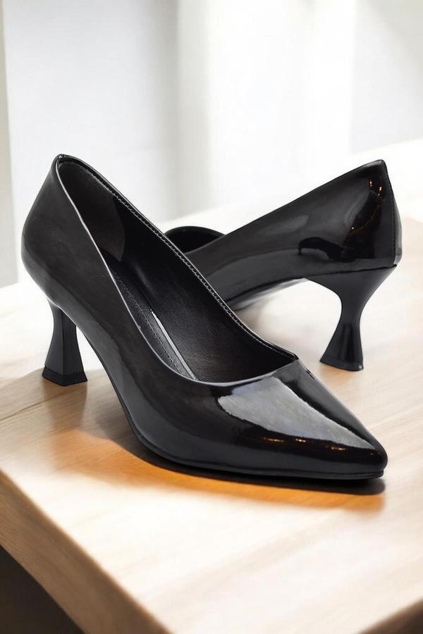 6508 7cm Kadın Topuklu Ayakkabı Stiletto Abiye Düğün Nişan Ayakkabısı - Image 1