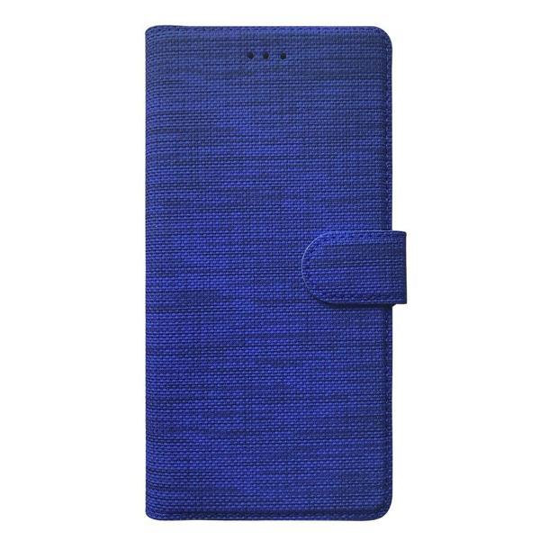 Samsung Galaxy S10 Plus Uyumlu Kapaklı Tam Korumalı Kumaş Kılıf - Image 1