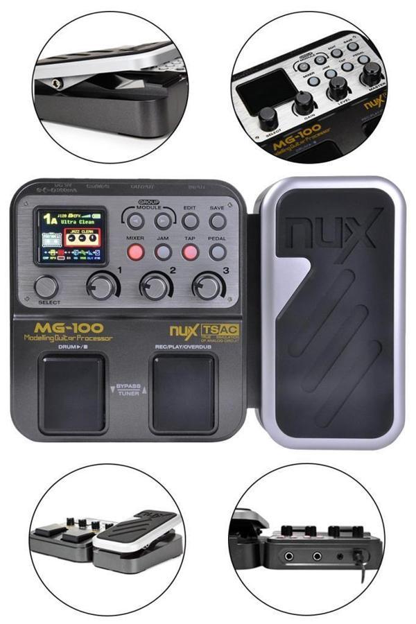 Nux MG-100 Multi-Efekt Gitar Efekt Pedalı Gitar Prosesörü - Image 1