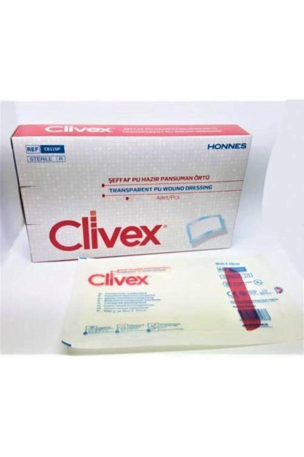 Clive Christian Clivex Pu Pedli 9x20cm - Steril - Su Geçirmez - Yara Sargısı- Hipoalerjenik - 1 Adet - Image 1