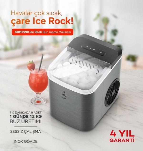 King ICE ROCK KBM7990 BUZ YAPMA MAKİNESİ - Image 1