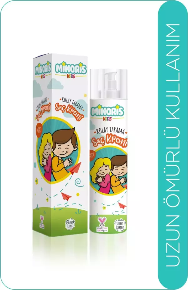 Minoris Kids Organik Saç Kremi 200 ml - Image 1