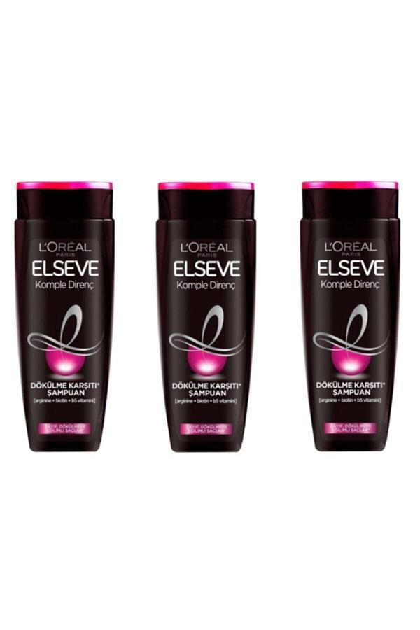 Elseve Şampuan Argine Dökülme Karşı 360Ml X3 - Image 1