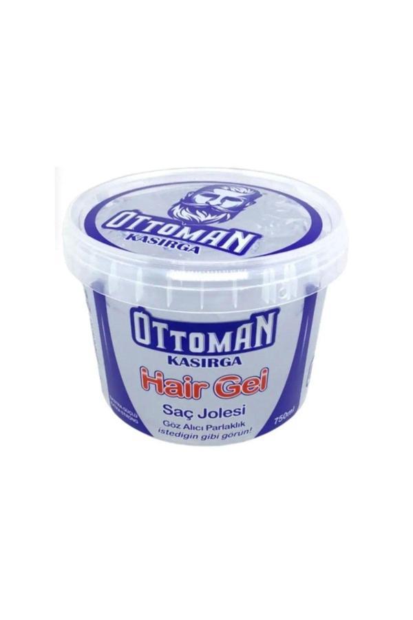 Ottoman Kasırga 750 Ml Saç Jölesi Büyük Boy Göz Alıcı Parlaklık Jöle - Image 1