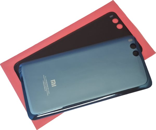 Tkgz Xiaomi Mi 6 Arka Pil Kapağı (Cam) SİYAH - Image 1