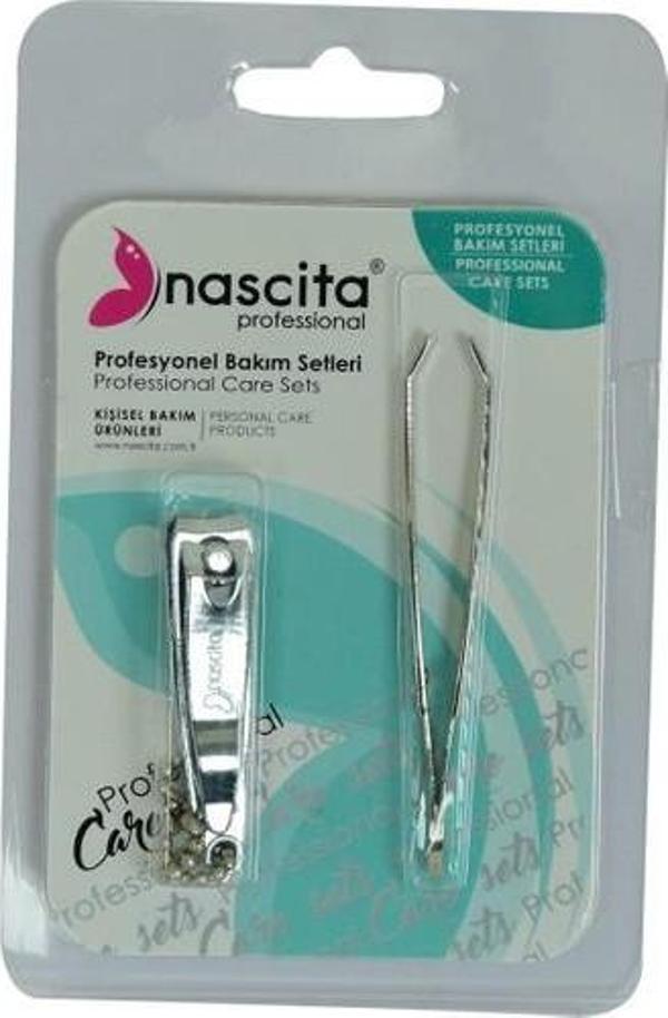 Nascita Cımbız Tırnak Makası 2 Li Profesyonel Bakım Seti - Image 1