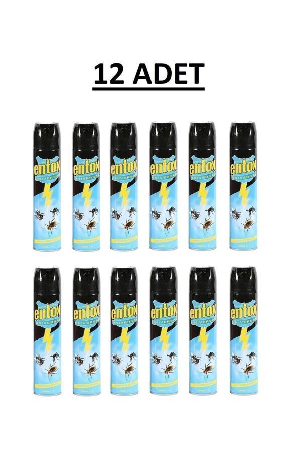 Entox Hamamböcegi Karasinek Sivrisinek Ilacı 300 Ml 12 Adet - Image 1