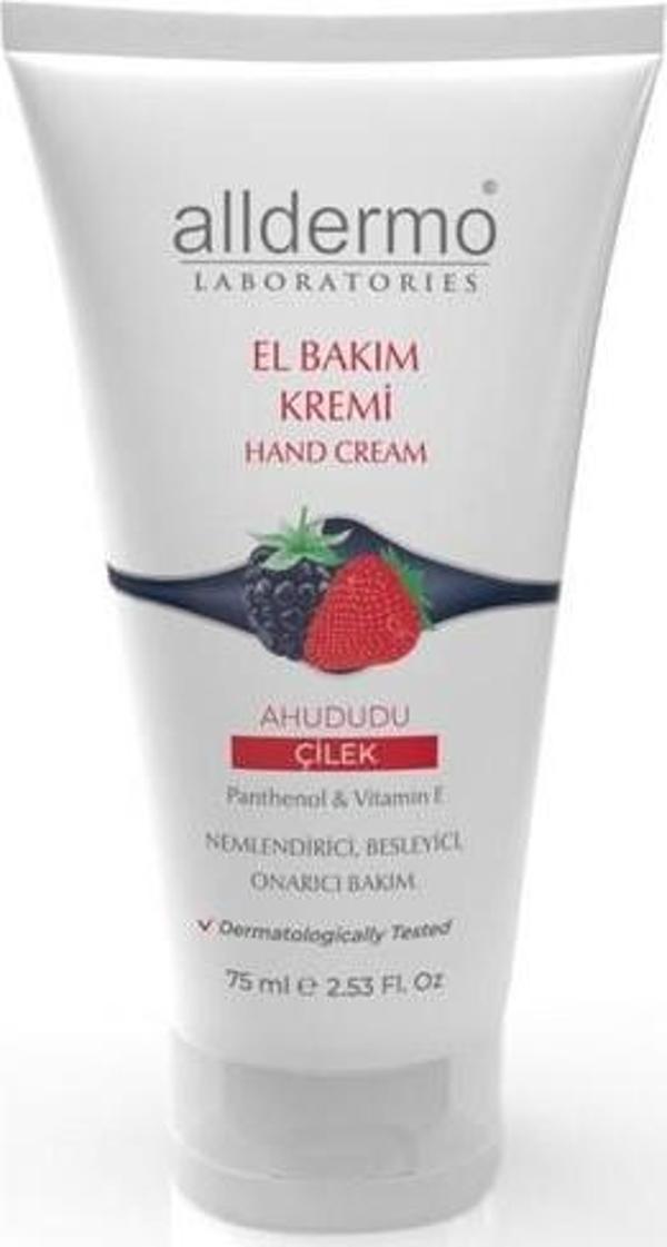 Alldermo El Bakım Kremi 75 Ml Ahududu - Çilek - Image 1