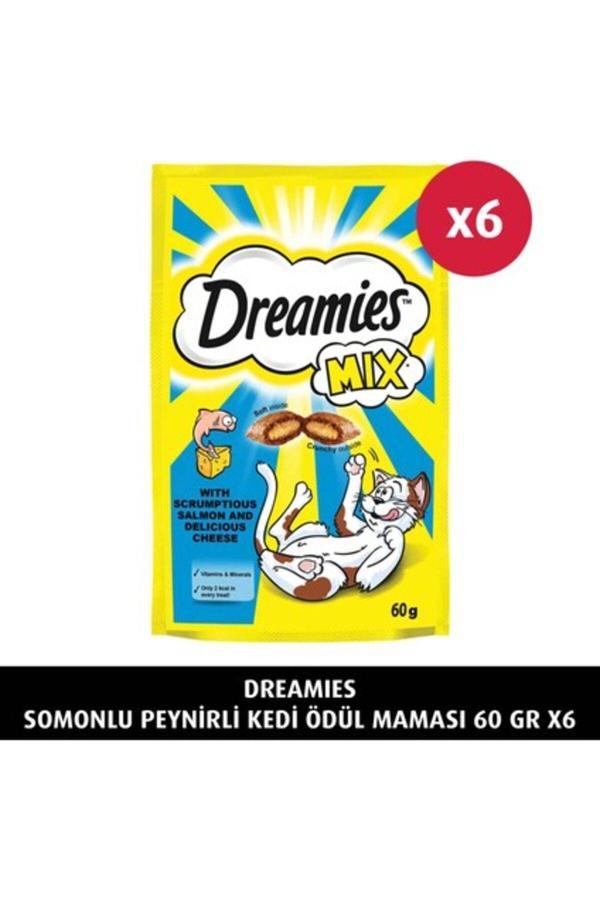 Dreamies Somonlu Peynirli 60 Gr 6X - Image 1
