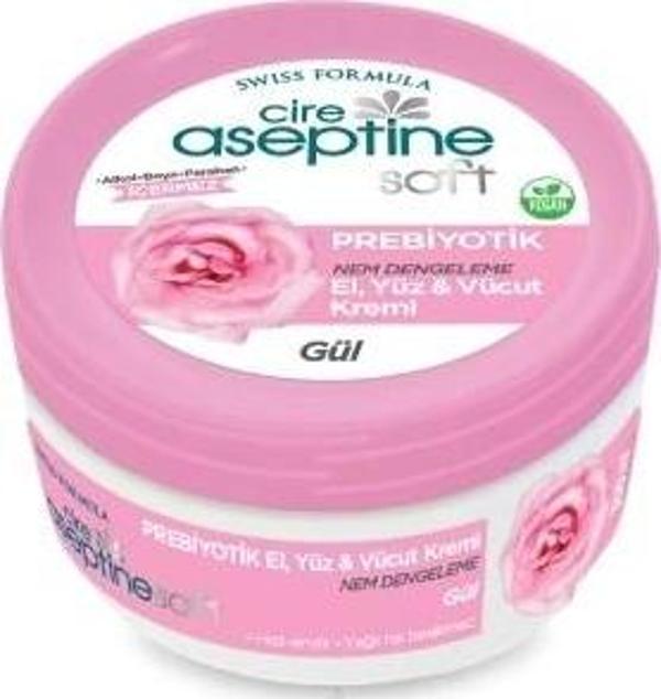 Cire Aseptine Soft Gül Prebiyotik Nemlendirici Bakım Kremi 30 Ml - Image 1