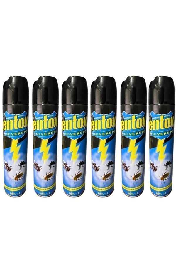 Entox Universal 300 Ml Hamamböceği , Karasinek, Sivrisinek Spreyi 6 Adet - Image 1