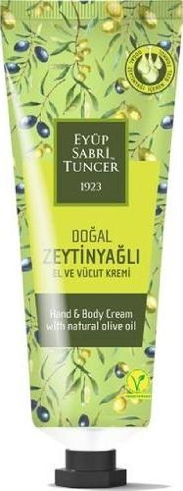Eyüp Sabri Tuncer Doğal Zeytinyağlı El Ve Vücut Kremi 50 Ml Tüp (30 Çap) - Image 1