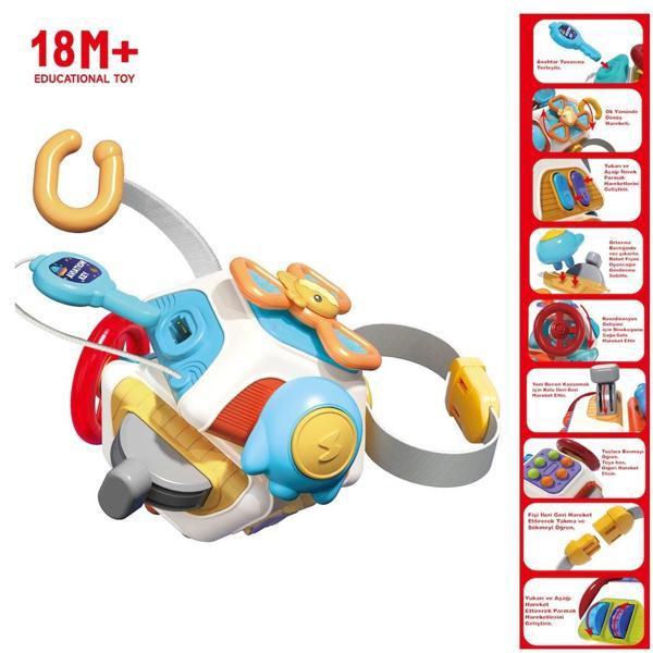 Vardem Oyuncak Eğitici Eğlendiriçi Çok Amaçlı Aktivite Oyuncağı Vrd-Rt1605 - Image 1