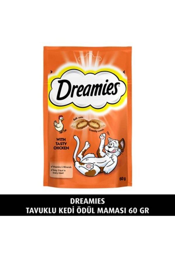 Dreamies Tavuklu Kedi Ödül Maması 60 Gr - Image 1
