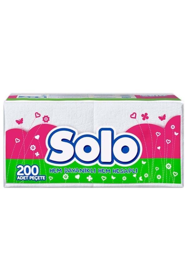 Solo Marka: Peçete Süper 200'Lü Kategori: Kağıt Peçete - Image 1